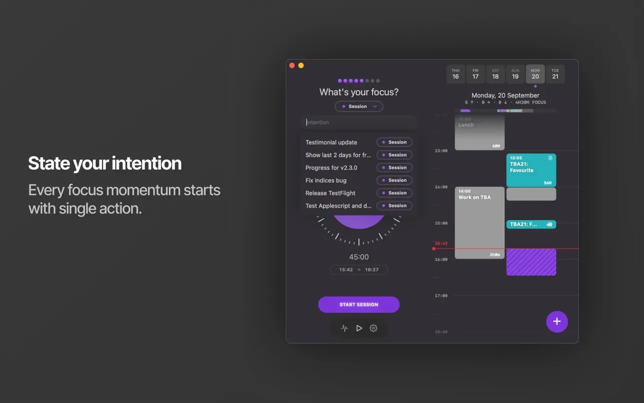 Session Pomodoro Focus Timer screenshot 2